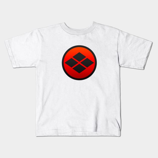 Takeda Kamon Kids T-Shirt by Takeda_Art